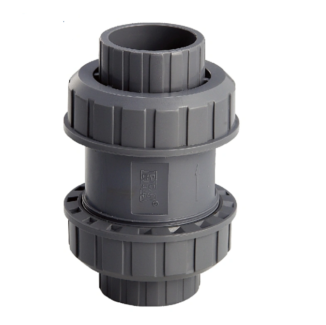 UBC02 Pvc True Union Ball Check Valve, Female - Image 1